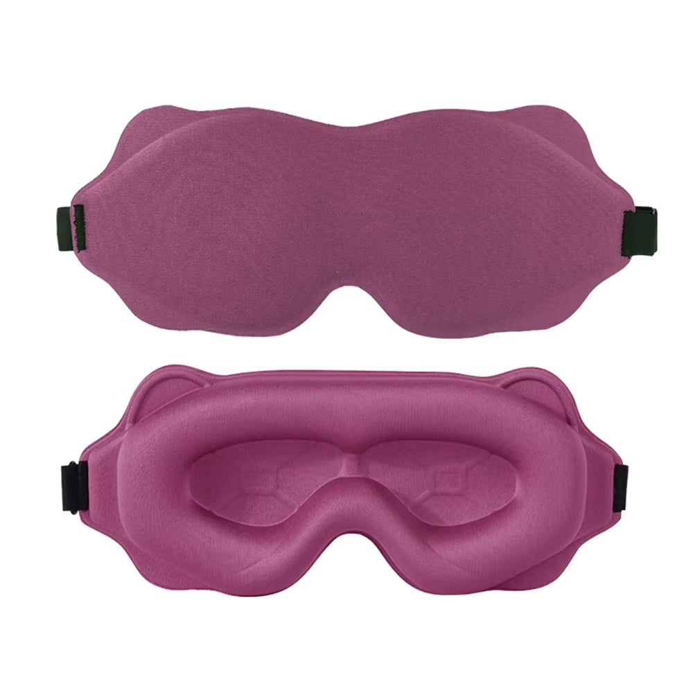 3D Sleeping Mask Block Out Light Sleep Mask for Eyes Soft Sleeping Aid Eye Mask for Travel Eyeshade Night Breathable Slaapmasker